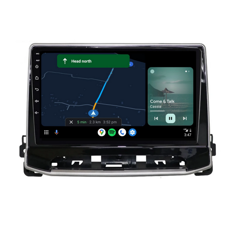 Load image into Gallery viewer, Jeep Compass (2021-2024) Plug &amp; Play Head Unit Upgrade Kit: Car Radio with Wireless &amp; Wired Apple CarPlay &amp; Android Auto
