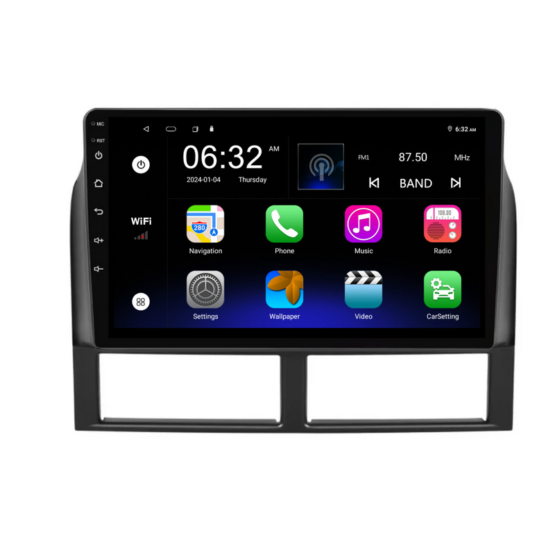 Load image into Gallery viewer, Jeep Grand Cherokee (2004-2005) Plug &amp; Play Head Unit Upgrade Kit: Car Radio with Wireless &amp; Wired Apple CarPlay &amp; Android Auto
