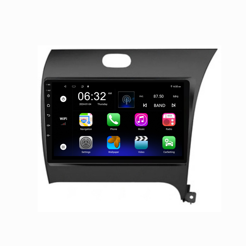 Load image into Gallery viewer, Kia Cerato / K3 (2013-2018) Plug &amp; Play Head Unit Upgrade Kit: Car Radio with Wireless &amp; Wired Apple CarPlay &amp; Android Auto
