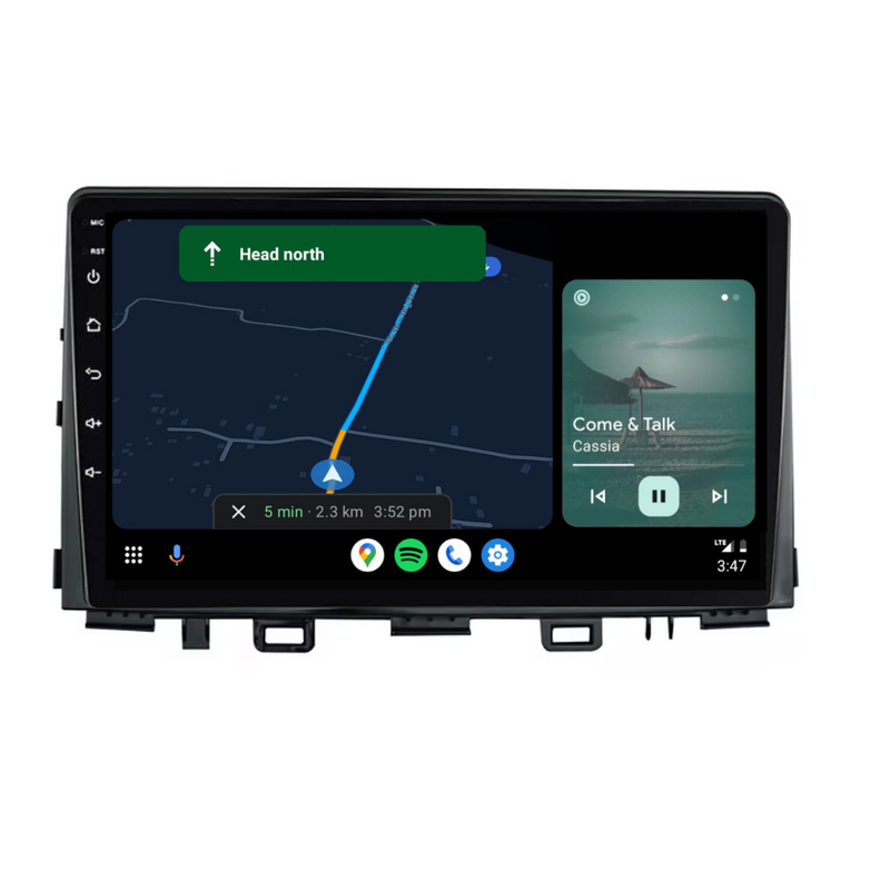 Load image into Gallery viewer, Kia Rio (2017-2024) Plug &amp; Play Head Unit Upgrade Kit: Car Radio with Wireless &amp; Wired Apple CarPlay &amp; Android Auto
