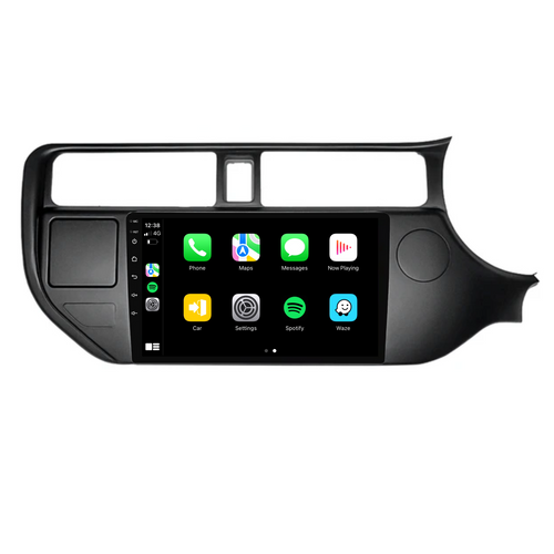 Kia Rio (2012-2016) Plug & Play Head Unit Upgrade Kit: Car Radio with Wireless & Wired Apple CarPlay & Android Auto