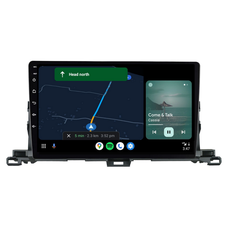 Load image into Gallery viewer, Toyota Kluger (2015-2018) Plug &amp; Play Head Unit Upgrade Kit: Car Radio with Wireless &amp; Wired Apple CarPlay &amp; Android Auto
