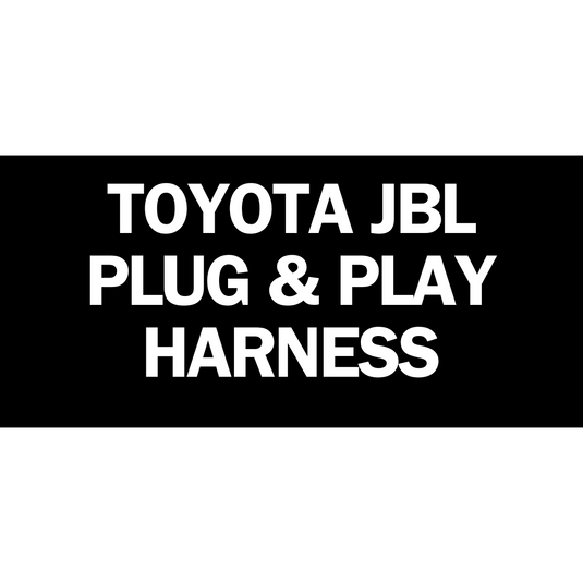 Toyota JBL Amplifier Compatible Plug & Play Harness