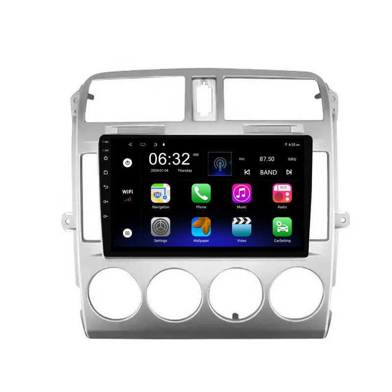 Load image into Gallery viewer, Kia Carnival (2002-2006) Plug &amp; Play Head Unit Upgrade Kit: Car Radio with Wireless &amp; Wired Apple CarPlay &amp; Android Auto
