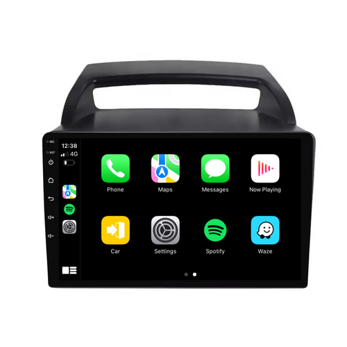 Kia Carnival (2006-2014) Plug & Play Head Unit Upgrade Kit: Car Radio with Wireless & Wired Apple CarPlay & Android Auto