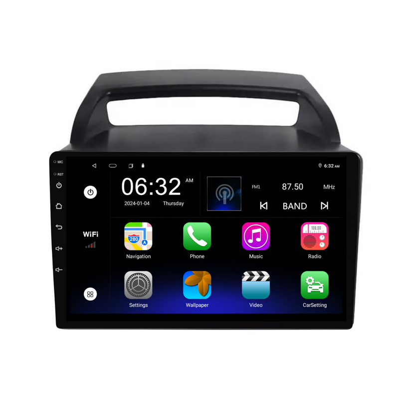 Load image into Gallery viewer, Kia Carnival (2006-2014) Plug &amp; Play Head Unit Upgrade Kit: Car Radio with Wireless &amp; Wired Apple CarPlay &amp; Android Auto
