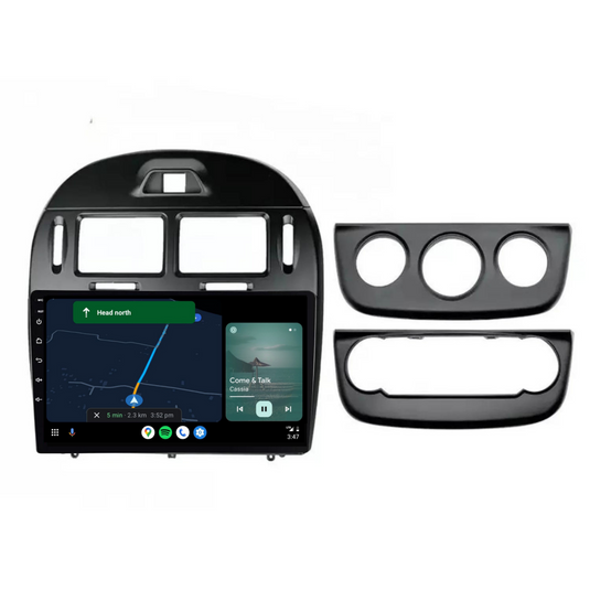 Kia Cerato (2017-2019) Plug & Play Head Unit Upgrade Kit: Car Radio with Wireless & Wired Apple CarPlay & Android Auto