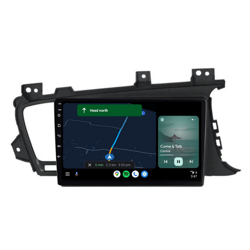 Load image into Gallery viewer, Kia K5 / Optima (2011-2015) Plug &amp; Play Head Unit Upgrade Kit: Car Radio with Wireless &amp; Wired Apple CarPlay &amp; Android Auto
