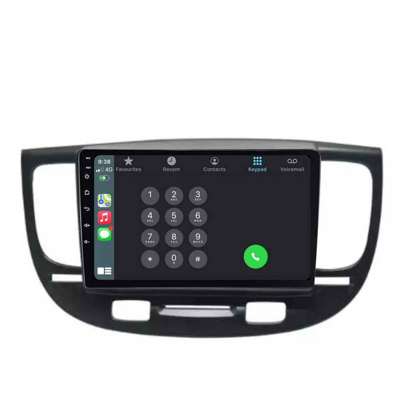 Load image into Gallery viewer, Kia Rio (2005-2011) Plug &amp; Play Head Unit Upgrade Kit: Car Radio with Wireless &amp; Wired Apple CarPlay &amp; Android Auto
