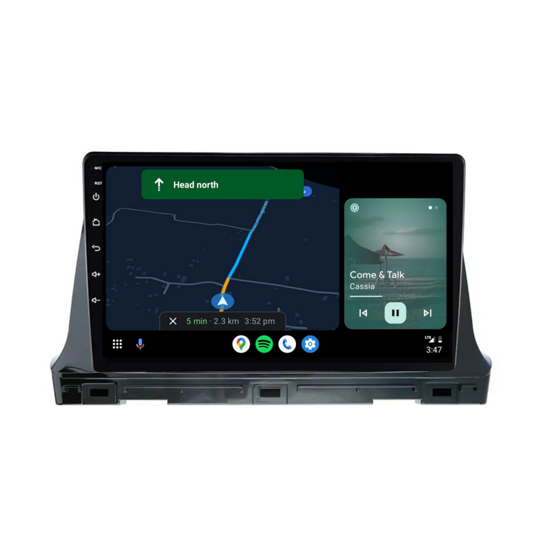 Load image into Gallery viewer, Kia Seltos (2020-2023) Plug &amp; Play Head Unit Upgrade Kit: Car Radio with Wireless &amp; Wired Apple CarPlay &amp; Android Auto
