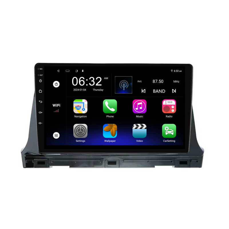 Load image into Gallery viewer, Kia Seltos (2020-2023) Plug &amp; Play Head Unit Upgrade Kit: Car Radio with Wireless &amp; Wired Apple CarPlay &amp; Android Auto
