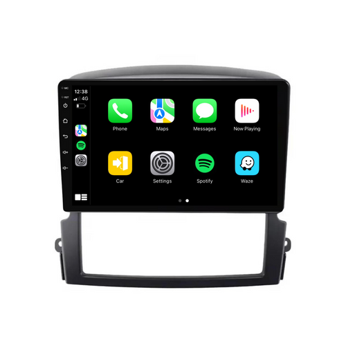 Kia Sorento (2006-2009) Plug & Play Head Unit Upgrade Kit: Car Radio with Wireless & Wired Apple CarPlay & Android Auto