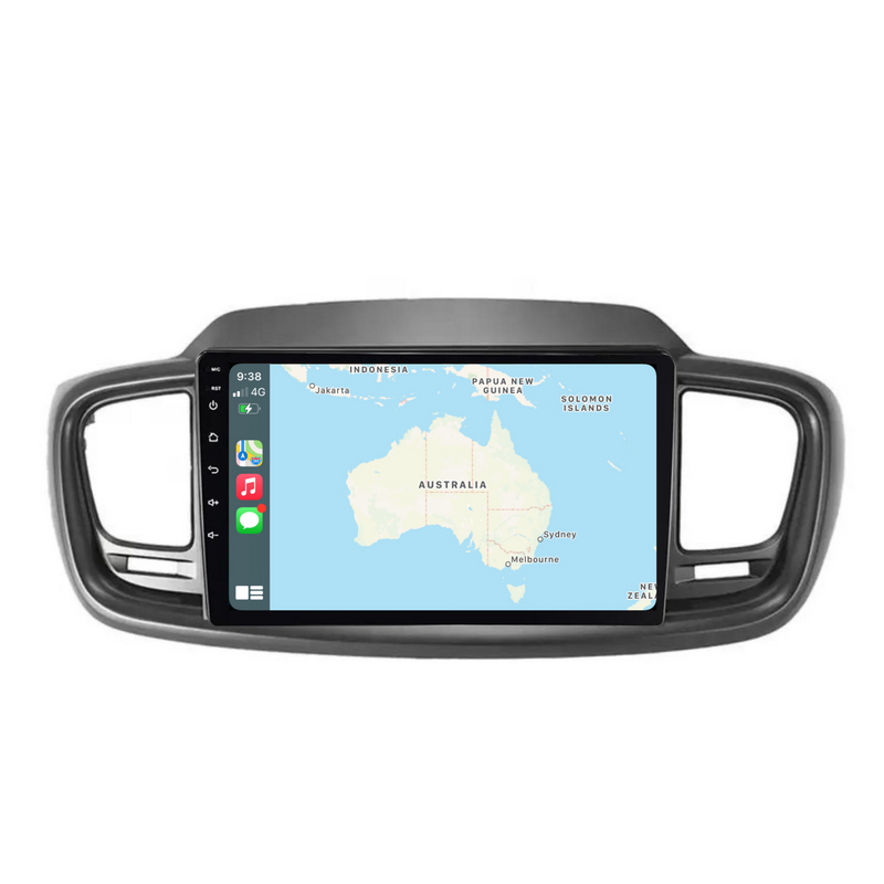 Load image into Gallery viewer, Kia Sorento (2015-2018) Plug &amp; Play Head Unit Upgrade Kit: Car Radio with Wireless &amp; Wired Apple CarPlay &amp; Android Auto
