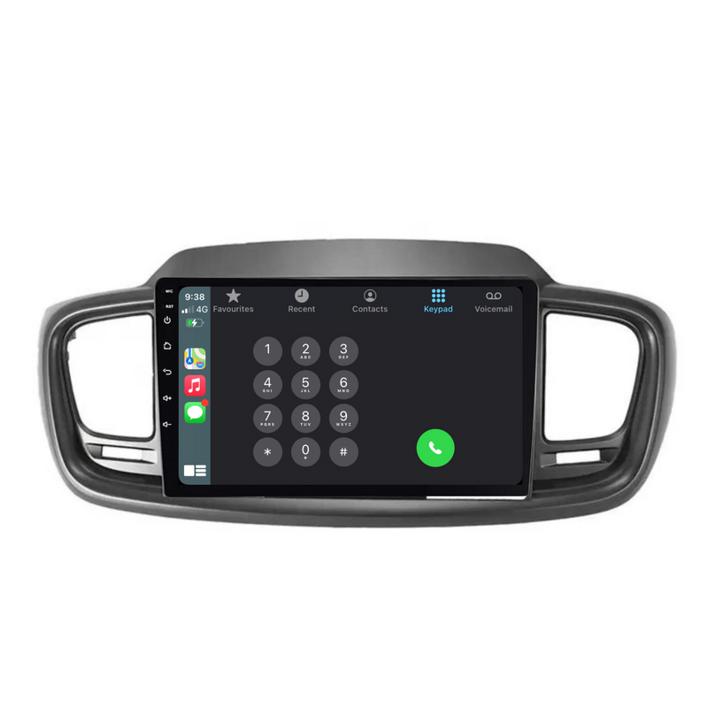 Load image into Gallery viewer, Kia Sorento (2015-2018) Plug &amp; Play Head Unit Upgrade Kit: Car Radio with Wireless &amp; Wired Apple CarPlay &amp; Android Auto
