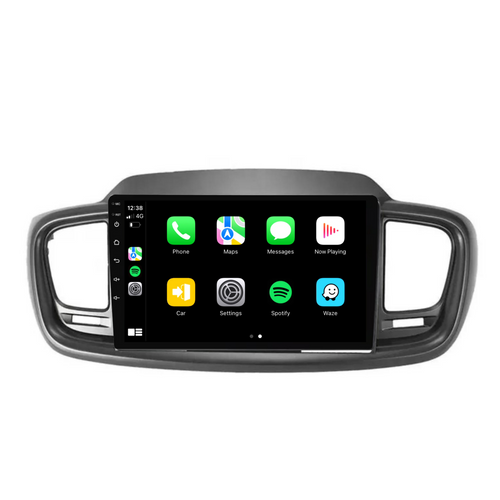 Kia Sorento (2015-2018) Plug & Play Head Unit Upgrade Kit: Car Radio with Wireless & Wired Apple CarPlay & Android Auto