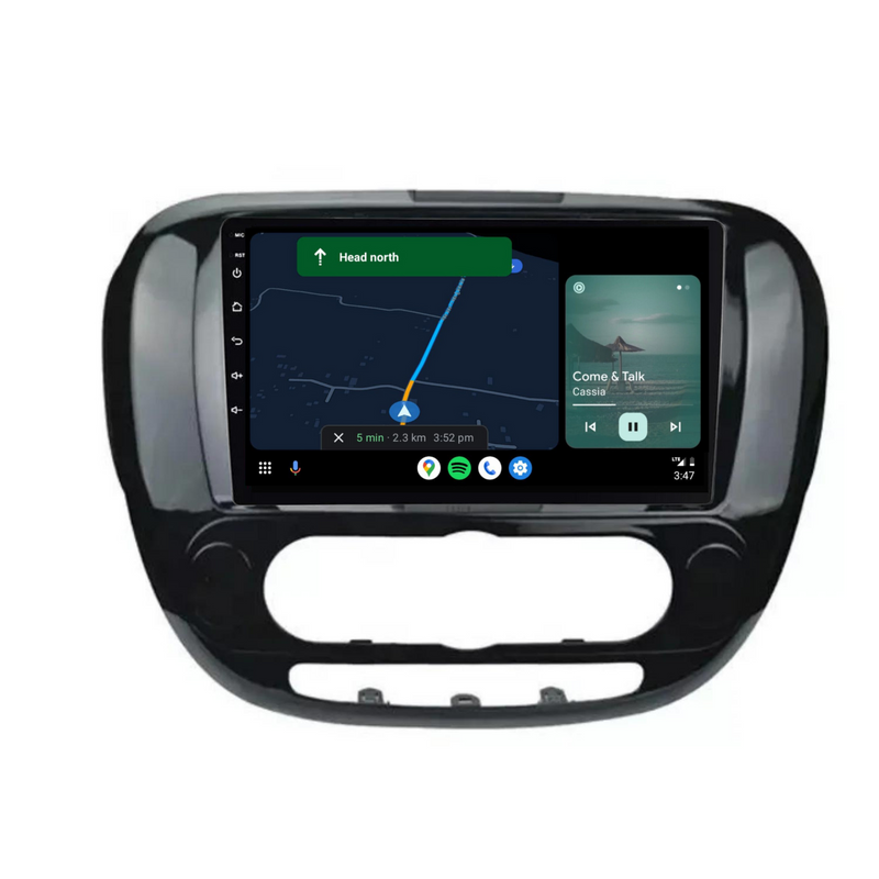 Load image into Gallery viewer, Kia Soul (2014-2018) Plug &amp; Play Head Unit Upgrade Kit: Car Radio with Wireless &amp; Wired Apple CarPlay &amp; Android Auto
