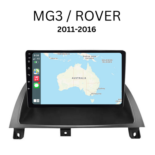 MG MG3/ROVER (2011-2016) Plug & Play Head Unit Upgrade Kit: Car Radio with Wireless & Wired Apple CarPlay & Android Auto