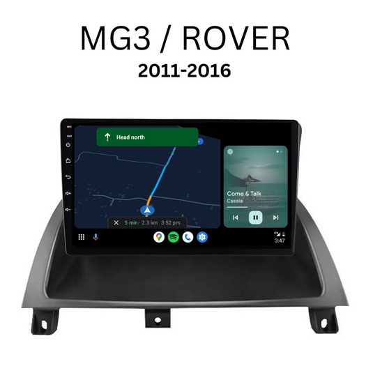 MG MG3/ROVER (2011-2016) Plug & Play Head Unit Upgrade Kit: Car Radio with Wireless & Wired Apple CarPlay & Android Auto