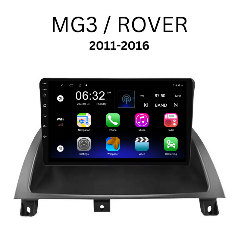 Load image into Gallery viewer, MG MG3/ROVER (2011-2016) Plug &amp; Play Head Unit Upgrade Kit: Car Radio with Wireless &amp; Wired Apple CarPlay &amp; Android Auto
