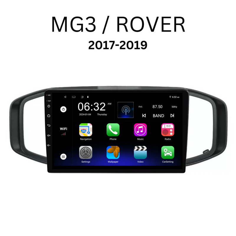 Load image into Gallery viewer, MG MG3/ROVER (2017-2020) Plug &amp; Play Head Unit Upgrade Kit: Car Radio with Wireless &amp; Wired Apple CarPlay &amp; Android Auto
