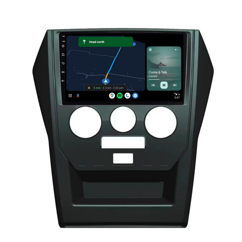 Load image into Gallery viewer, Mahindra Pik-Up / Scorpio (2015-2022) Manual AC Plug &amp; Play Head Unit Upgrade Kit: Car Radio with Wireless &amp; Wired Apple CarPlay &amp; Android Auto
