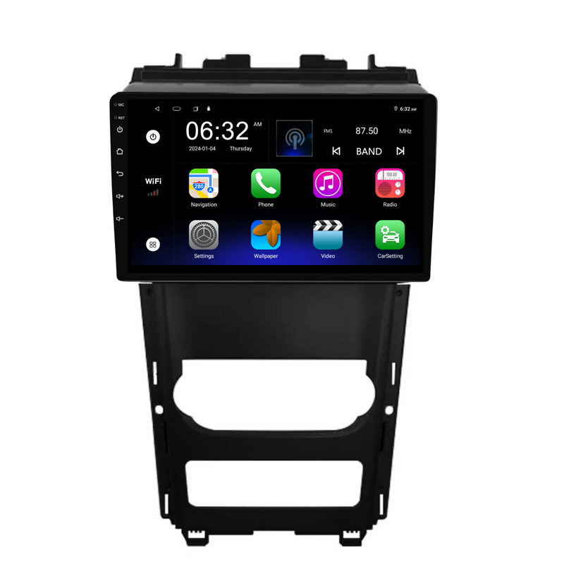 Load image into Gallery viewer, Mahindra XUV500 (2012+) Plug &amp; Play Head Unit Upgrade Kit: Car Radio with Wireless &amp; Wired Apple CarPlay &amp; Android Auto
