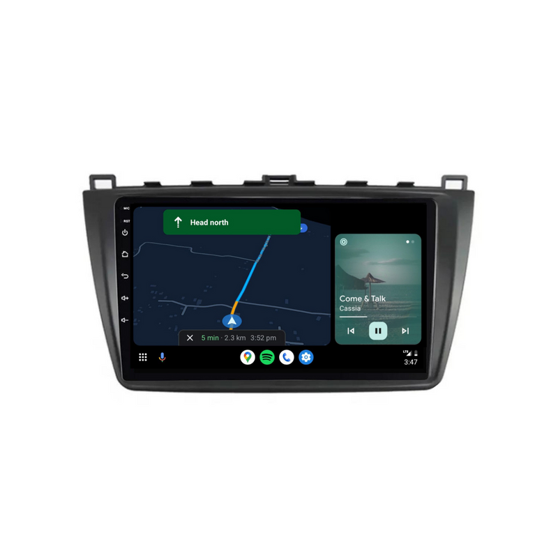 Load image into Gallery viewer, Mazda 6 (2009-2015) Plug &amp; Play Head Unit Upgrade Kit: Car Radio with Wireless &amp; Wired Apple CarPlay &amp; Android Auto
