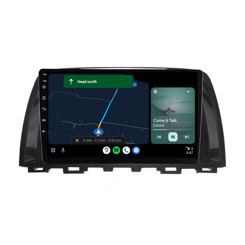 Load image into Gallery viewer, Mazda 6 (2014-2016) Plug &amp; Play Head Unit Upgrade Kit: Car Radio with Wireless &amp; Wired Apple CarPlay &amp; Android Auto
