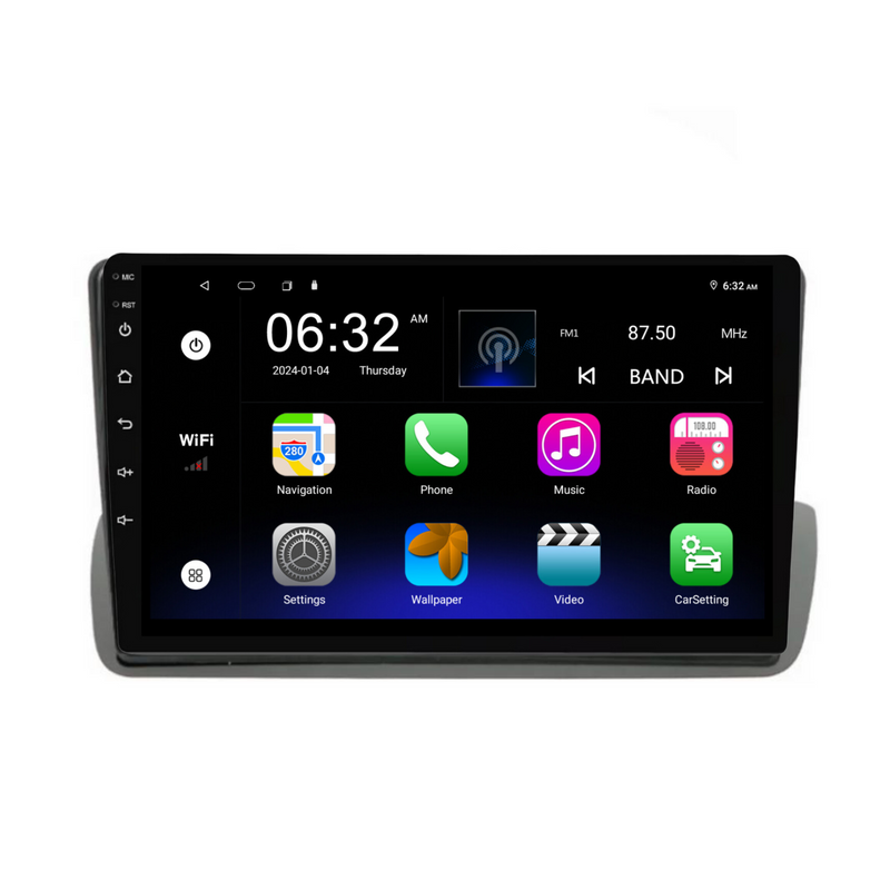 Load image into Gallery viewer, Mazda BT-50 Top Mount (2018-2019) Plug &amp; Play Head Unit Upgrade Kit: Car Radio with Wireless &amp; Wired Apple CarPlay &amp; Android Auto
