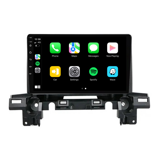 Mazda CX-5 (2018-2022) Plug & Play Head Unit Upgrade Kit: Car Radio with Wireless & Wired Apple CarPlay & Android Auto