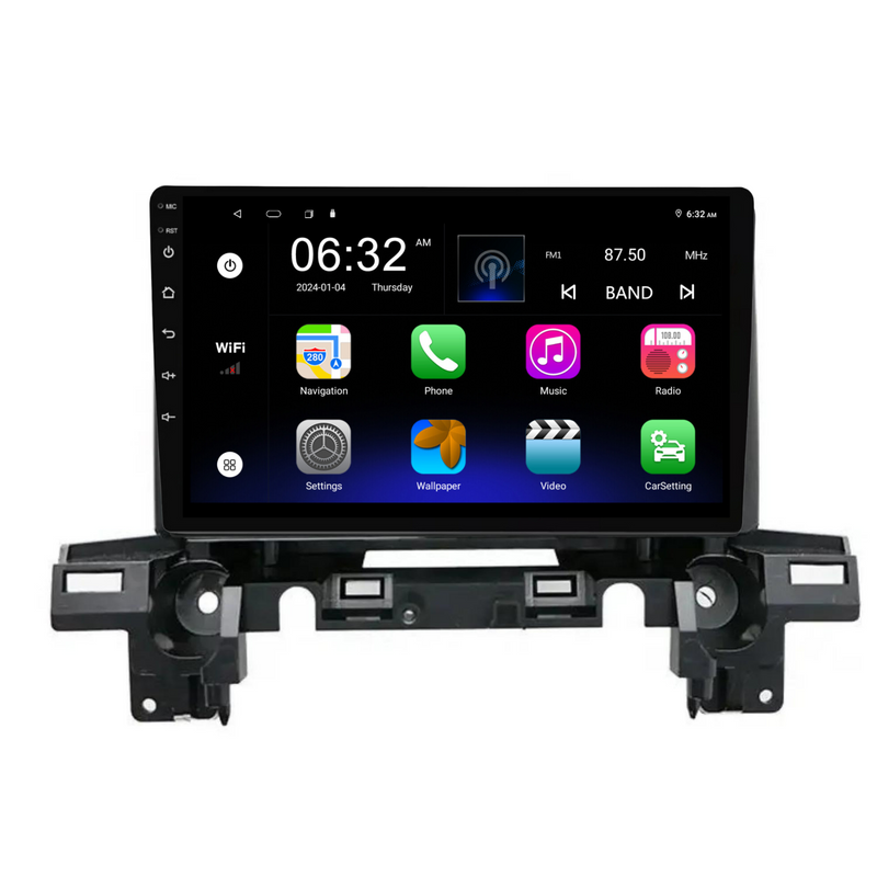 Load image into Gallery viewer, Mazda CX-5 (2018-2022) Plug &amp; Play Head Unit Upgrade Kit: Car Radio with Wireless &amp; Wired Apple CarPlay &amp; Android Auto
