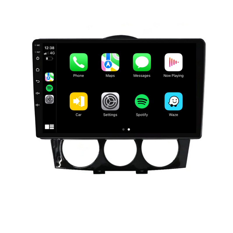 Load image into Gallery viewer, Mazda RX-8 (2003-2008) Plug &amp; Play Head Unit Upgrade Kit: Car Radio with Wireless &amp; Wired Apple CarPlay &amp; Android Auto
