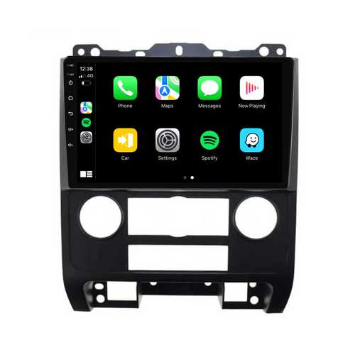 Mazda Tribute / Ford Escape / Ford Kuga (2007-2012) Plug & Play Head Unit Upgrade Kit: Car Radio with Wireless & Wired Apple CarPlay & Android Auto