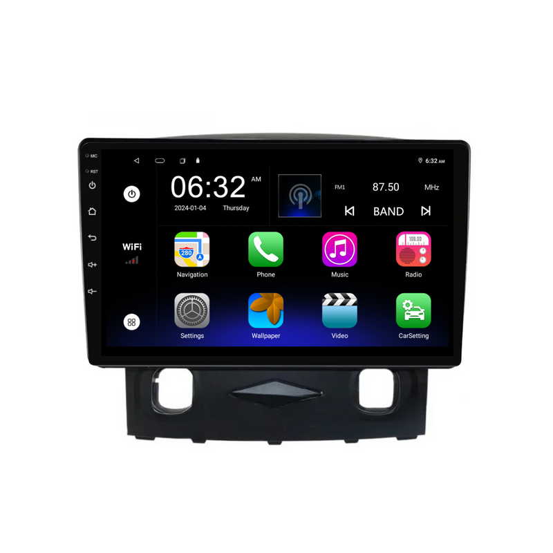 Load image into Gallery viewer, Mazda Tribute (2006-2008) Plug &amp; Play Head Unit Upgrade Kit: Car Radio with Wireless &amp; Wired Apple CarPlay &amp; Android Auto
