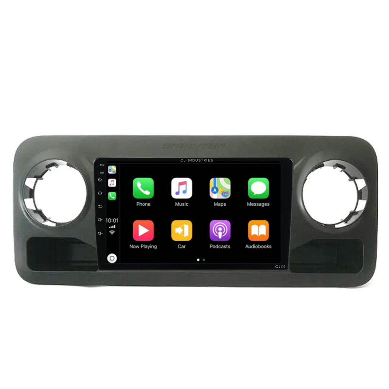 Load image into Gallery viewer, Mercedes Benz Sprinter (2018-2022) Plug &amp; Play Head Unit Upgrade Kit: Car Radio with Wireless &amp; Wired Apple CarPlay &amp; Android Auto
