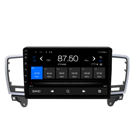 Mercedes Benz ML / W166 (2012-2015) Plug & Play Head Unit Upgrade Kit: Car Radio with Wireless & Wired Apple CarPlay & Android Auto