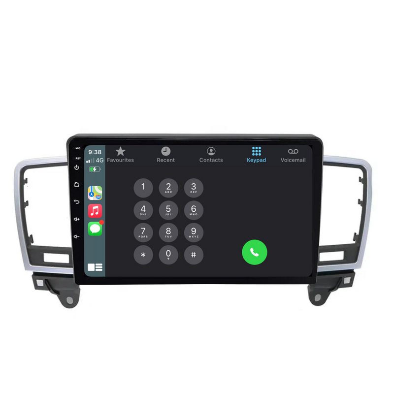 Load image into Gallery viewer, Mercedes Benz ML / W166 (2012-2015) Plug &amp; Play Head Unit Upgrade Kit: Car Radio with Wireless &amp; Wired Apple CarPlay &amp; Android Auto
