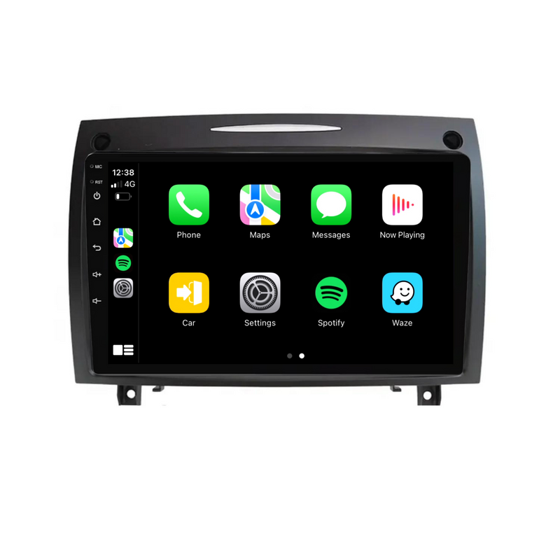 Load image into Gallery viewer, Mercedes Benz SLK (2006-2010) Plug &amp; Play Head Unit Upgrade Kit: Car Radio with Wireless &amp; Wired Apple CarPlay &amp; Android Auto
