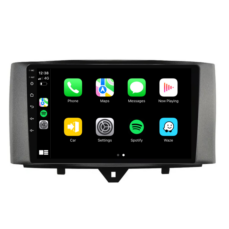 Load image into Gallery viewer, Mercedes Benz Smart (2011-2015) Plug &amp; Play Head Unit Upgrade Kit: Car Radio with Wireless &amp; Wired Apple CarPlay &amp; Android Auto
