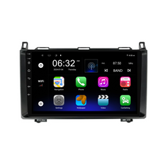 Mercedes Benz W169/W245 Viano Vito W639 Sprinter/B200/W906 Plug & Play Head Unit Upgrade Kit: Car Radio with Wireless & Wired Apple CarPlay & Android Auto