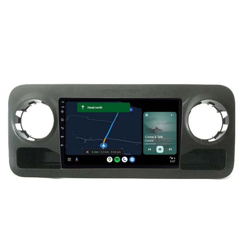 Load image into Gallery viewer, Mercedes Benz Sprinter (2018-2022) Plug &amp; Play Head Unit Upgrade Kit: Car Radio with Wireless &amp; Wired Apple CarPlay &amp; Android Auto
