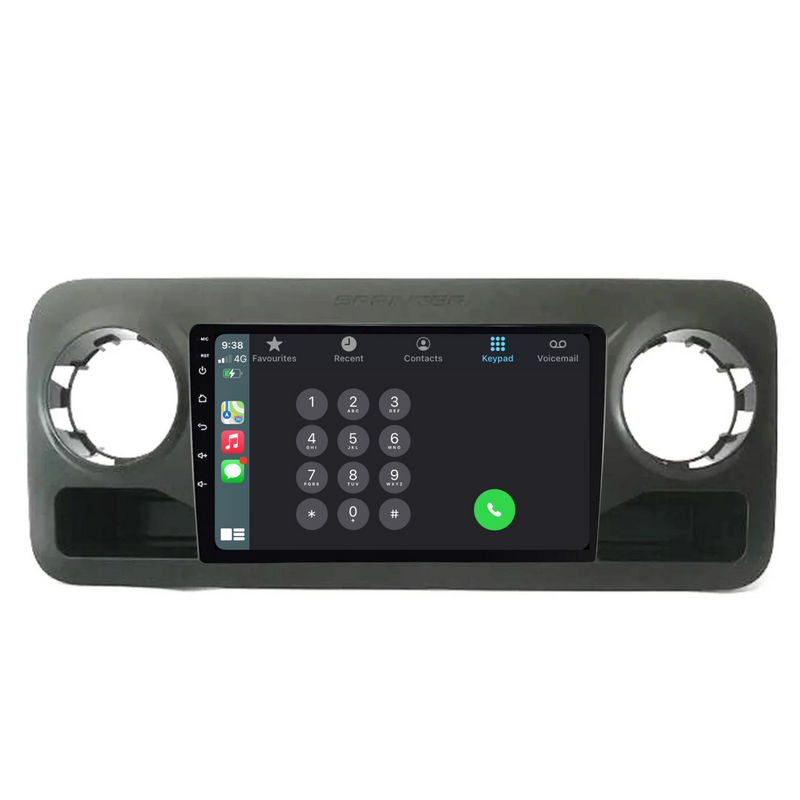 Load image into Gallery viewer, Mercedes Benz Sprinter (2018-2022) Plug &amp; Play Head Unit Upgrade Kit: Car Radio with Wireless &amp; Wired Apple CarPlay &amp; Android Auto
