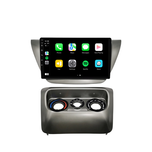 Mitsubishi Lancer (2005-2010) Plug & Play Head Unit Upgrade Kit: Car Radio with Wireless & Wired Apple CarPlay & Android Auto