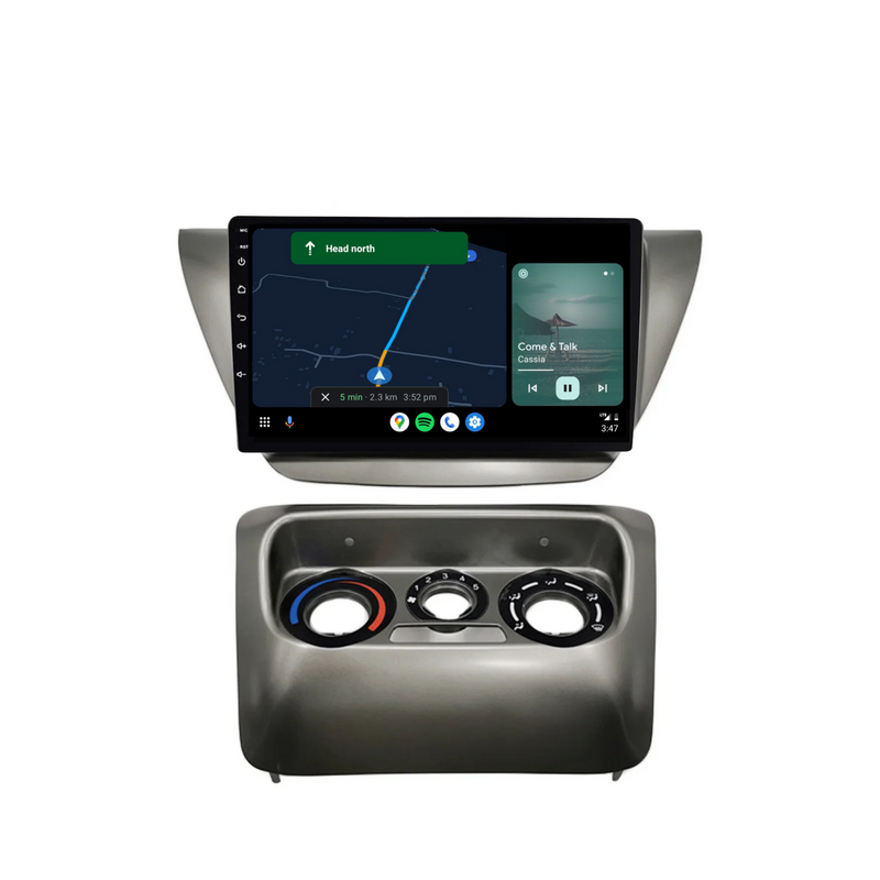 Load image into Gallery viewer, Mitsubishi Lancer (2005-2010) Plug &amp; Play Head Unit Upgrade Kit: Car Radio with Wireless &amp; Wired Apple CarPlay &amp; Android Auto
