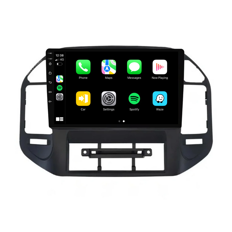 Load image into Gallery viewer, Mitsubishi Pajero V73 with cutout (2000-2006) Plug &amp; Play Head Unit Upgrade Kit: Car Radio with Wireless &amp; Wired Apple CarPlay &amp; Android Auto
