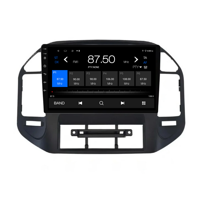 Load image into Gallery viewer, Mitsubishi Pajero V73 with cutout (2000-2006) Plug &amp; Play Head Unit Upgrade Kit: Car Radio with Wireless &amp; Wired Apple CarPlay &amp; Android Auto
