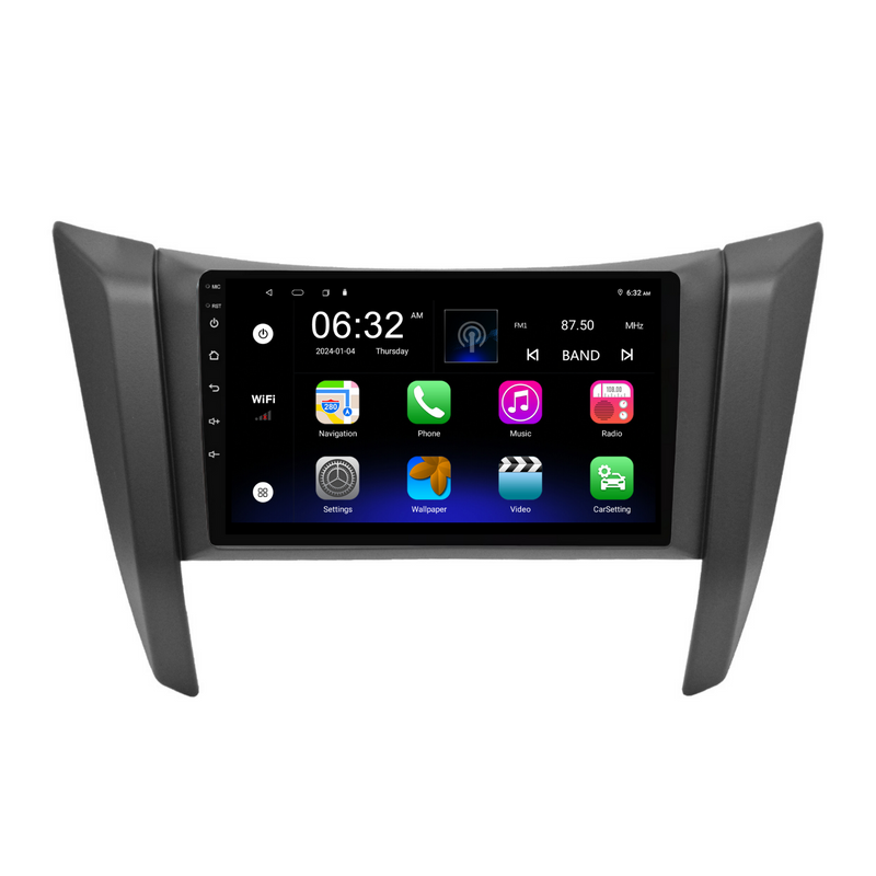 Load image into Gallery viewer, Nissan Navara / NP300 (2015-2022) Plug &amp; Play Head Unit Upgrade Kit: Car Radio with Wireless &amp; Wired Apple CarPlay &amp; Android Auto
