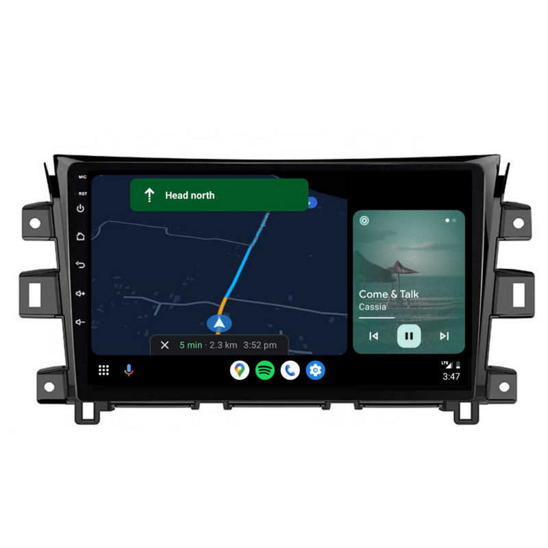 Load image into Gallery viewer, Nissan Navara NP300 / D23 / Pro-4x (2019-2024) Plug &amp; Play Head Unit Upgrade Kit: Car Radio with Wireless &amp; Wired Apple CarPlay &amp; Android Auto
