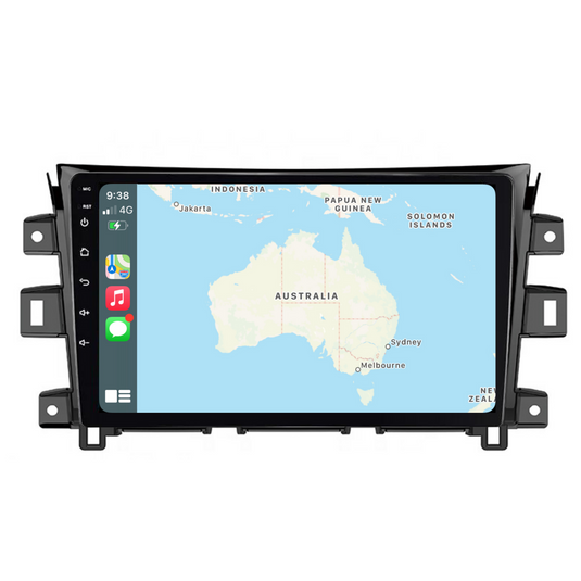 Nissan Navara STX / NP300 (2015-2022) Plug & Play Head Unit Upgrade Kit: Car Radio with Wireless & Wired Apple CarPlay & Android Auto