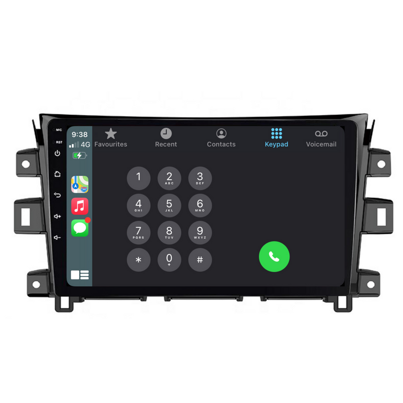 Load image into Gallery viewer, Nissan Navara / D23 / Pro-4x (2019-2024) Plug &amp; Play Head Unit Upgrade Kit: Car Radio with Wireless &amp; Wired Apple CarPlay &amp; Android Auto
